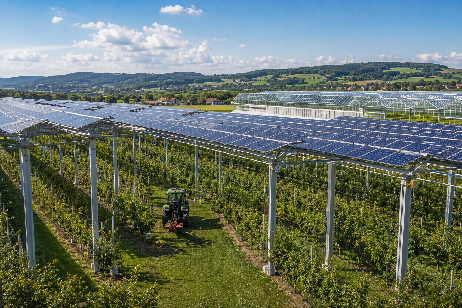 农场光伏agrivoltaics & smart eco farming